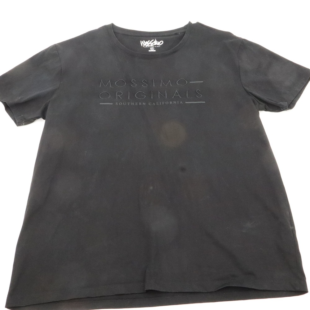Mossimo T-Shirt Mens‎ 2XL Black Muscle Fit Southern California Graphic Tee